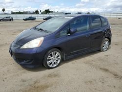 Salvage cars for sale from Copart Bakersfield, CA: 2010 Honda FIT Sport