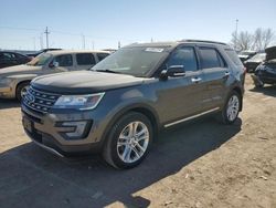 Vehiculos salvage en venta de Copart Greenwood, NE: 2016 Ford Explorer Limited