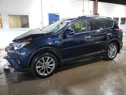 Toyota Rav4 salvage cars for sale: 2018 Toyota Rav4 HV Limited