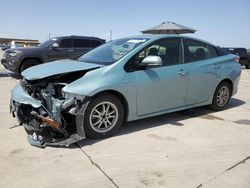 Salvage cars for sale at Grand Prairie, TX auction: 2016 Toyota Prius