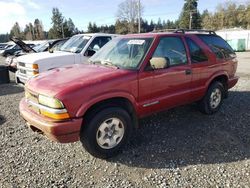 Salvage cars for sale from Copart Graham, WA: 2003 Chevrolet Blazer