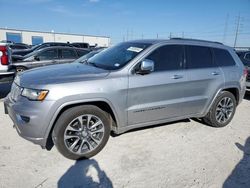 Salvage cars for sale at Haslet, TX auction: 2017 Jeep Grand Cherokee Overland