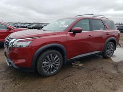 Salvage cars for sale at Elgin, IL auction: 2022 Nissan Pathfinder SL