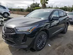 Salvage cars for sale from Copart San Martin, CA: 2023 Acura RDX A-SPEC Advance