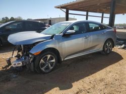 Salvage cars for sale from Copart Tanner, AL: 2020 Honda Civic LX