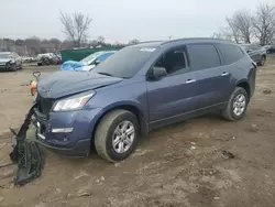 Salvage cars for sale at Baltimore, MD auction: 2014 Chevrolet Traverse LS