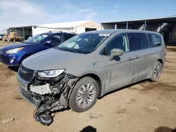 Chrysler salvage cars for sale: 2022 Chrysler Pacifica Hybrid Touring L