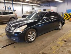 Salvage cars for sale from Copart Wheeling, IL: 2007 Infiniti G35