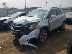 Salvage cars for sale from Copart Chicago Heights, IL: 2018 Buick Encore Preferred