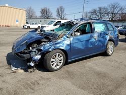 Volkswagen Golf salvage cars for sale: 2016 Volkswagen Golf Sportwagen S