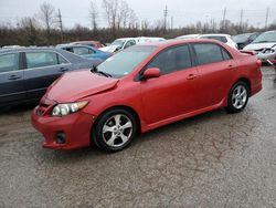 Salvage cars for sale from Copart Bridgeton, MO: 2011 Toyota Corolla Base