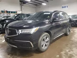Salvage cars for sale from Copart Elgin, IL: 2020 Acura MDX