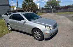 Mercedes-Benz C 240 salvage cars for sale: 2003 Mercedes-Benz C 240