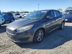 Salvage cars for sale at Sacramento, CA auction: 2016 Ford Focus SE