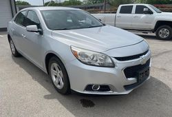 Salvage cars for sale at Grand Prairie, TX auction: 2015 Chevrolet Malibu 1LT