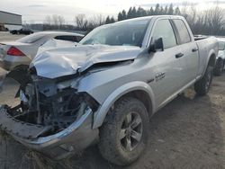 Salvage cars for sale from Copart Leroy, NY: 2016 Dodge RAM 1500 SLT