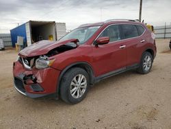 Salvage cars for sale at Andrews, TX auction: 2015 Nissan Rogue S