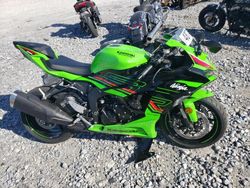 Salvage cars for sale from Copart Montgomery, AL: 2024 Kawasaki ZX636 K