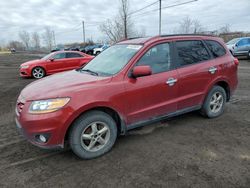 Salvage cars for sale from Copart Montreal Est, QC: 2010 Hyundai Santa FE GLS