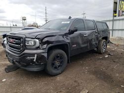 Salvage cars for sale from Copart Chicago Heights, IL: 2016 GMC Sierra K1500 SLT