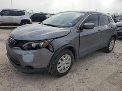 Salvage cars for sale at Houston, TX auction: 2019 Nissan Rogue Sport S