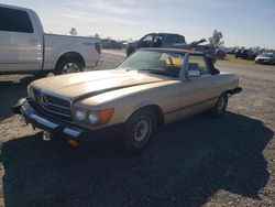 Salvage cars for sale from Copart Antelope, CA: 1985 Mercedes-Benz 380 SL