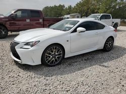 Salvage cars for sale at Houston, TX auction: 2017 Lexus RC 350