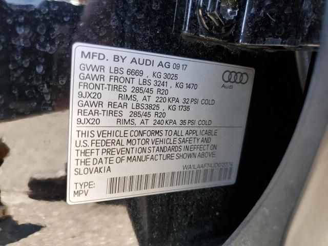 2018 Audi Q7 Premium Plus