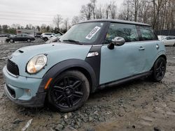 Mini Cooper salvage cars for sale: 2013 Mini Cooper S