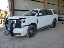 Salvage cars for sale at Houston, TX auction: 2017 Chevrolet Tahoe Police