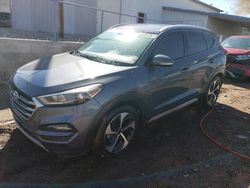 SUV salvage a la venta en subasta: 2017 Hyundai Tucson Limited