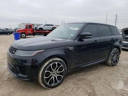 Salvage cars for sale from Copart Haslet, TX: 2019 Land Rover Range Rover Sport HSE