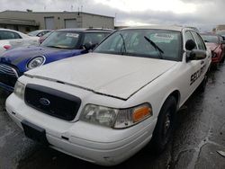 Ford salvage cars for sale: 2010 Ford Crown Victoria Police Interceptor