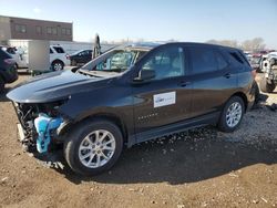 Salvage cars for sale at Kansas City, KS auction: 2018 Chevrolet Equinox LS