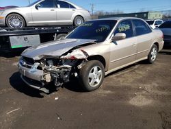 Salvage cars for sale from Copart New Britain, CT: 2000 Honda Accord EX