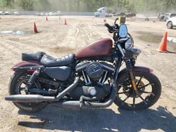 Salvage motorcycles for sale at Greenwell Springs, LA auction: 2017 Harley-Davidson XL883 Iron 883