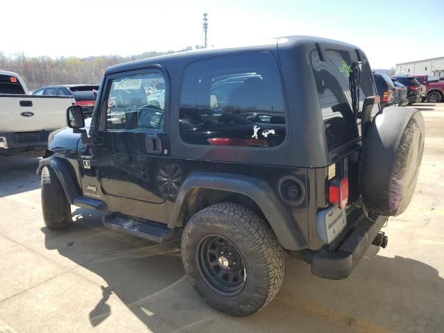 2004 Jeep Wrangler / TJ Sport