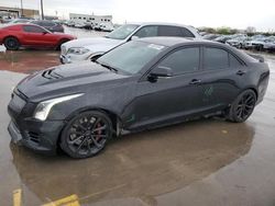 Salvage cars for sale from Copart Grand Prairie, TX: 2016 Cadillac ATS-V