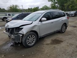 Salvage cars for sale at Shreveport, LA auction: 2014 Nissan Pathfinder S