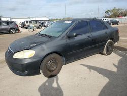 Salvage cars for sale from Copart Riverview, FL: 2005 Toyota Corolla CE