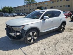 Salvage cars for sale at Opa Locka, FL auction: 2021 Volvo XC40 T4 Momentum