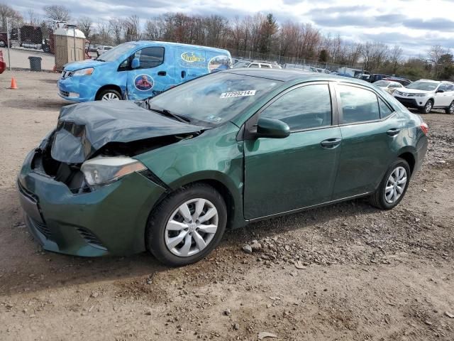 2015 Toyota Corolla L