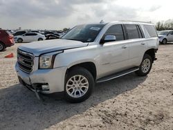 Salvage cars for sale from Copart Houston, TX: 2018 GMC Yukon SLT