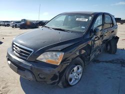 Salvage cars for sale from Copart Wilmer, TX: 2008 KIA Sorento EX