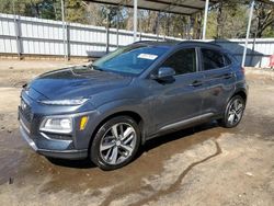 Salvage cars for sale at Austell, GA auction: 2019 Hyundai Kona Limited