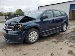 Vehiculos salvage en venta de Copart Shreveport, LA: 2014 Dodge Journey SE