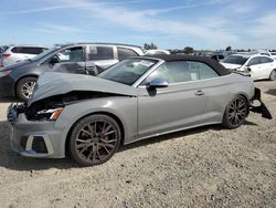 Salvage cars for sale at Antelope, CA auction: 2022 Audi S5 Premium Plus