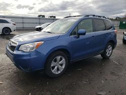 Salvage cars for sale from Copart Fredericksburg, VA: 2015 Subaru Forester 2.5I Limited