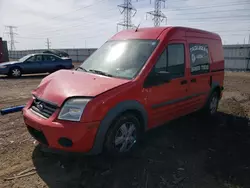 Salvage trucks for sale at Elgin, IL auction: 2010 Ford Transit Connect XLT