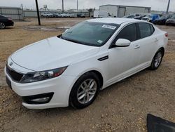 Salvage cars for sale at Temple, TX auction: 2013 KIA Optima LX